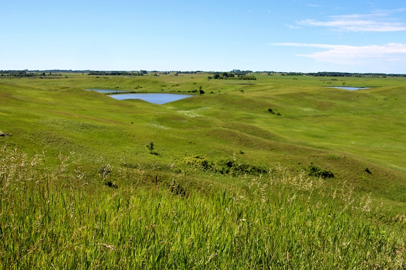 Areas like this in Glacial Lakes state park (~ 13,000 acres) provide recreational opportunities.
